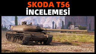 WoT  Skoda T56 İncelemesi Sovyet Ballısı [upl. by Arela]