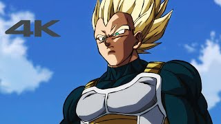 4K Vegeta Super Saiyan Transformation  Dragon Ball Super Broly [upl. by Ross]