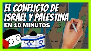 ✅ El conflicto de ISRAEL y PALESTINA en 13 minutos  Resumen FÁCIL y RÁPIDO [upl. by Weyermann262]