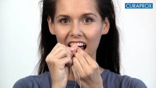 Dental Floss  The Loop Technique [upl. by Silisav]