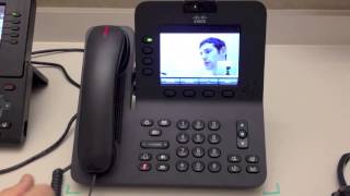 8945 Cisco IP phone tutorial [upl. by Keram]