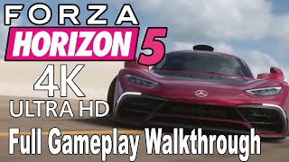 Forza Horizon 5  Full Gameplay Walkthrough 4K [upl. by Blynn525]