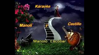 pasodobles mix karaoke Manolo Escobar [upl. by Mccowyn]