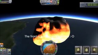 KSP Class E asteroid redirect pt2 what happens if i dont redirect it [upl. by Phemia]