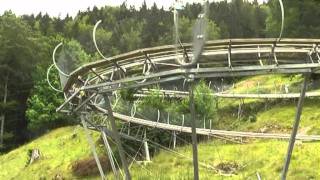 Todtnau Hasenhorn Coaster  coole Sommerrodelbahn [upl. by Dnumyar975]