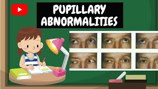 Pupillary Abnormalities  Afferent amp Efferent Pathway Defect  Wernickes pupil  Learn with Neha [upl. by Kirenoj]