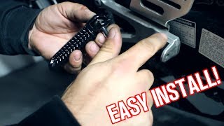 How To Install Motorcycle FootPegs [upl. by Htevi543]