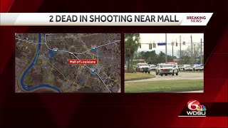 Baton Rouge police investigate after 2 killed 2 injured in shooting near Mall of Louisiana [upl. by Enelear]