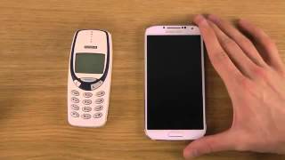 Samsung Galaxy S4 vs Nokia 3310 Which Is Faster [upl. by Bussy]