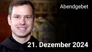 Abendgebet aus Maria Laach 21 Dezember 2024 [upl. by Edan]