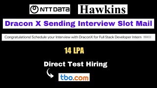 Finally NTT Data Hiring 2024  Direct Test Hiring 2024  2025 batch hiring off campus  hire me plz [upl. by Orville44]