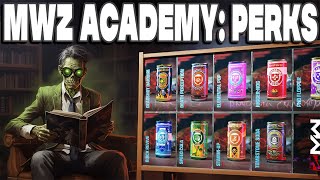 MWZ Academy PerkaCola Perks Explained Simply MWZ mw3 [upl. by Esened]