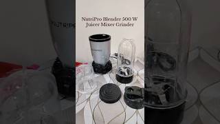 NutriPro Blender 500 W Juicer Mixer Grinder ✨ unboxing nutriproducts blender [upl. by Coltson256]