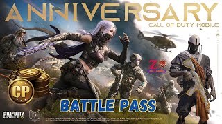 5th Anniversary Battle Pass Call of Duty Mobile Season 10 [upl. by Litta]