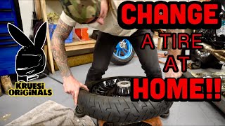 Tips amp Tricks to Install a Really Tight Difficult Bike Tire [upl. by Andee]