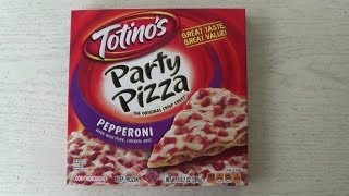 Totinos Peperoni Party Pizza Review [upl. by Baras764]