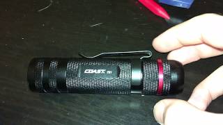 Coast px1 flashlight review and demo [upl. by Rotow]