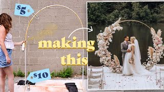 DIYing wedding decor on a budget [upl. by Adnuhsar]