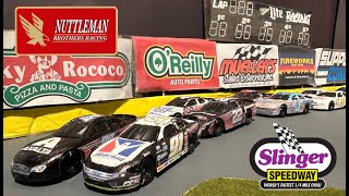 Slinger Nationals NASCAR Stop Motion [upl. by Ikciv538]