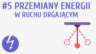 Przemiany energii w ruchu drgającym 5  Ruch drgający i fale [upl. by Dajma]