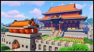 Chinese Palace  Minecraft Timelapse [upl. by Chem77]