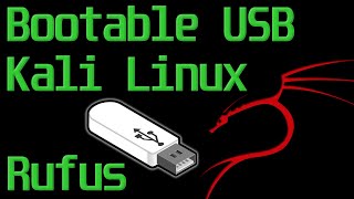 Bootable USB  Kali Linux using Rufus [upl. by Ahtnicaj]