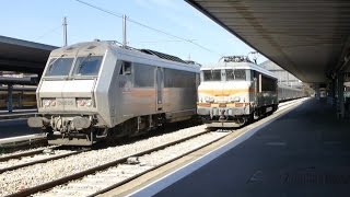 French Trains Gare dAusterlitz departure 26Sep14 [upl. by Aidam449]