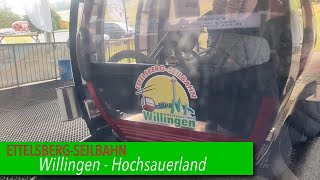 EttelsbergSeilbahn Willingen  Hochsauerland [upl. by Ixela668]