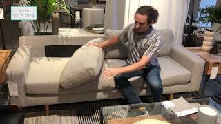 WEST ELM EDDY Sofa Review  Sofa Selector [upl. by Idnib370]