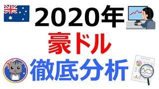 【2020年 見通し予想】豪ドルの為替レートの推移を長期間チャート化 [upl. by Yart691]