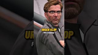 JURGEN KLOP Evolution In FIFA games ⚽🇩🇪 jurgenklopp fc25 Fc24 fifa23 fifa22 football Gaming [upl. by Nadnerb137]