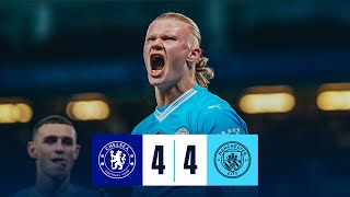 HIGHLIGHTS Chelsea 44 Man City  EPIC EIGHTGOAL THRILLER  Haaland 2 Akanji Rodri Goals [upl. by Ahcsropal]