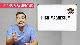 Electrolyte Imbalances  Hypermagnesemia High Magnesium [upl. by Namso]