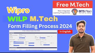 StepbyStep Guide to WILP MTech Admission Form Filling 2024  Complete Walkthrough wipro wilp [upl. by Felix]