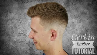 HAARSCHNITT TUTORIAL 2018  Textured Haircut   SKIN Fade Tutorial [upl. by Bekha]