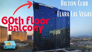 After 12 years they finally finished the top 4 floors The Hilton Club at Elara Las Vegas [upl. by Darom]