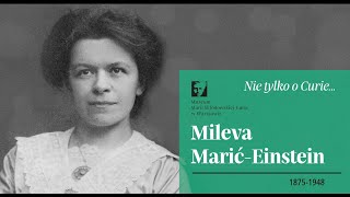 Nie tylko o Curie Odc 2 – Mileva MarićEinstein [upl. by Eenahpets]