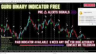 GURU BINARY INDICATOR FREE PAID INDICATOR DOWNLODE BINARY OR FOREX trading freesignalbinaryoption [upl. by Westfahl]