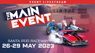 The FIA Main Event Drag Racing 2023  Day 4 [upl. by Eitak]