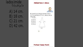 Perímetroa y Áreas Ejercicio 8 [upl. by Litnahs]