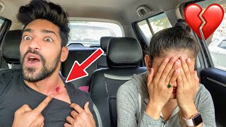 Hickey Prank On Girlfriend  SHE STARTED CRYING [upl. by Ydnih]