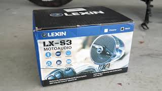 Best Motorcycle Audio For Just 120 LEXIN LXS3 Review [upl. by Shedd708]