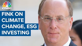 BlackRock CEO Larry Fink on climate change and ESG investing [upl. by Varini]