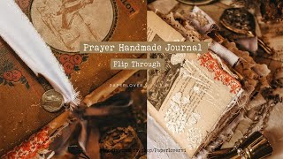 NEW Prayer Hand Made Journal for Etsy ♥ PaperloverVi [upl. by Aissila]