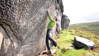 TwentyYearLong 8b Boulder Problem Finally Climbed  Stone Kingdom Ep 2 [upl. by Brunn]