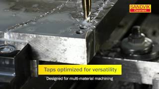 CoroTap  Top performance tapping tools from Sandvik Coromant [upl. by Bevvy]