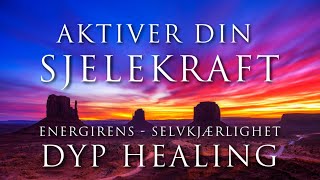 Hypnoterapi ➤ Aktiver Din Sjelekraft  Energirens Selvkjærlighet og Dyp Healing  Guided Meditasjon [upl. by Lael]