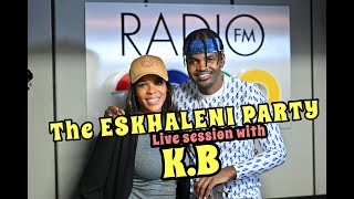 KB  the Eskhaleni party live performance Radio 2000 [upl. by Philana651]