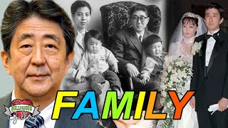 Shinzo Abe RIP Family With Parents Wife Brother Death and Biography [upl. by Kathlene]