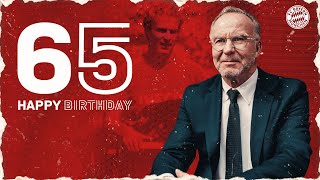 Topclass as a striker and executive  65 years of KarlHeinz Rummenigge [upl. by Suiradel]